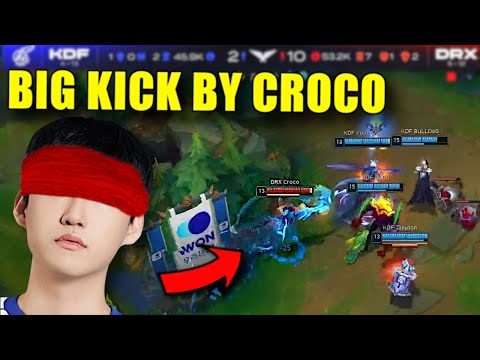 DRX Croco with a BIG LEE SIN KICK!