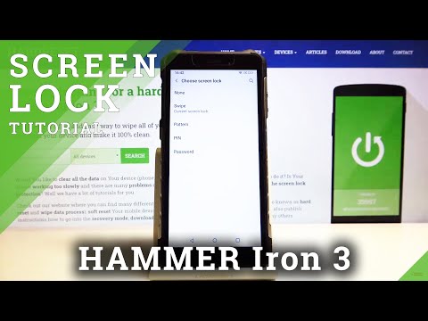 How to Change Lock Method in Hammer Iron 3 - Switch PIN/ Pattern/ Password