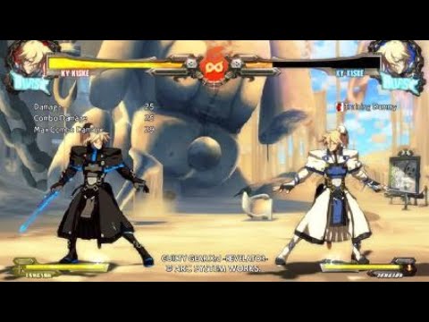GGXrd Rev 2.1 Punishing Double Jumps