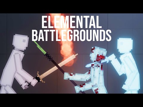 Elemental BattleGrounds vs ICE Human - People Playground 1.26
