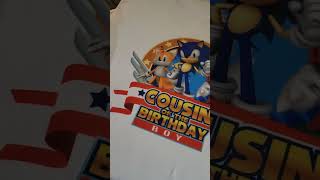 Creating custom Sonic the Hedgehog custom t-shirts for my grandson's 5th Birthday party 💙💃🏽🎂🥳💙🎊🎂🥳🖨👕