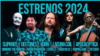 ALBUMES MÁS ESPERADOS | METAL | [2024] | Slipknot, Deftones, Korn, Lacuna Coil, Apocalyptica, Manson