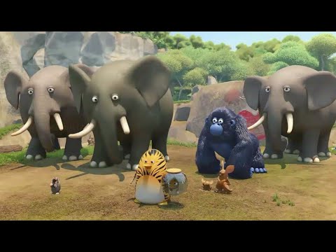The jungle bunch in hindi S2 🐁🐁episode 12 Mammoths rule!