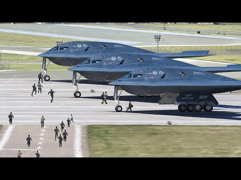 US Pilots Rush to Their Super Advanced $2 Billion Stealth Bomber