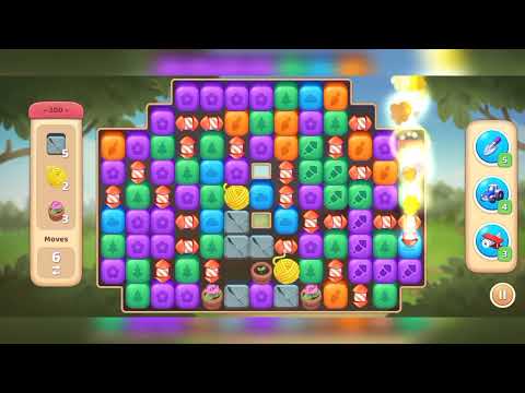 City Escape Garden Blast Story - Level 200