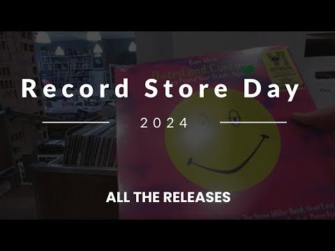 RSD 2024 ALL THE RELEASES. Preview Every New Vinyl Release. Check out ALL 386!