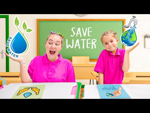 Ruby and Bonnie Show How to Save Water and Not Waste Natural Resources