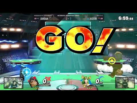 Jordan (Fox, Donkey Kong) vs aster! (Palutena) - Winners Quarter-Final - Local of Lafayette #115
