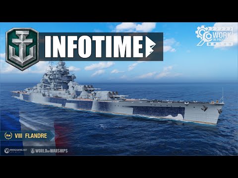 FLANDERN, die Alsace Nummero 3 heute auf T8! - World of Warships | [Info] [Deutsch] [60fps]