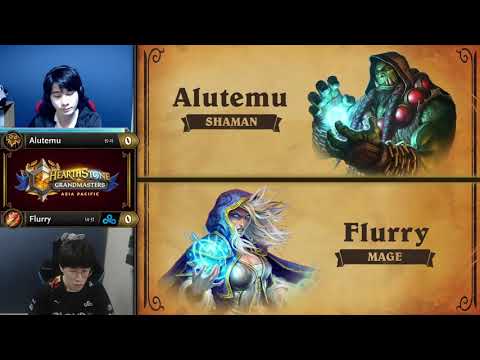 Alutemu vs Flurry - Group B Initial - Hearthstone Grandmasters Asia-Pacific 2020 Season 1 - Week 3