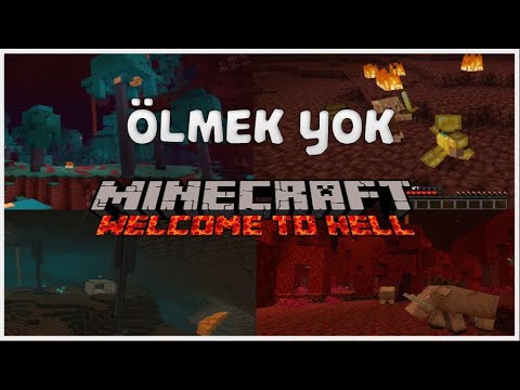 Cehennem'den Ayrılmadan Hayatta Kalmak ! Minecraft