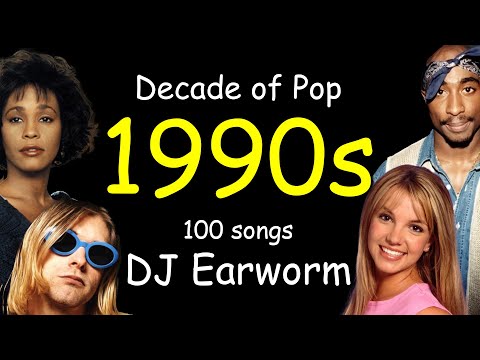 DECADE OF POP - The 1990s (100 Song Mashup) - DJ Earworm