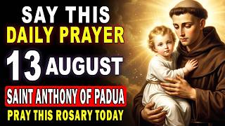 💖 POWERFUL CHAPLET TO ST. ANTHONY OF PADUA FOR IMMEDIATE FAMILY RESTORATION 🙏✨