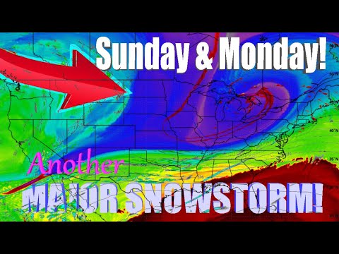 Another Major Winter Snow Storm Is About To Hit!