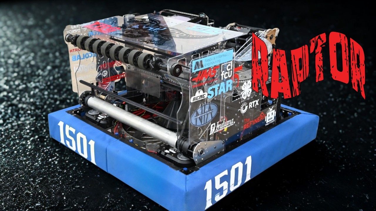 Team THRUST 1501 2026 REBUILT Robot Promo Reveal FRC - Robot Showcase ...