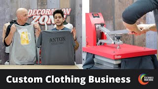 Tips for Starting your Heat Transfer Vinyl T-shirt Business w/Joe from Siser