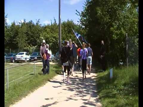 Ankunft in Borgstedt ! FC Fockbek