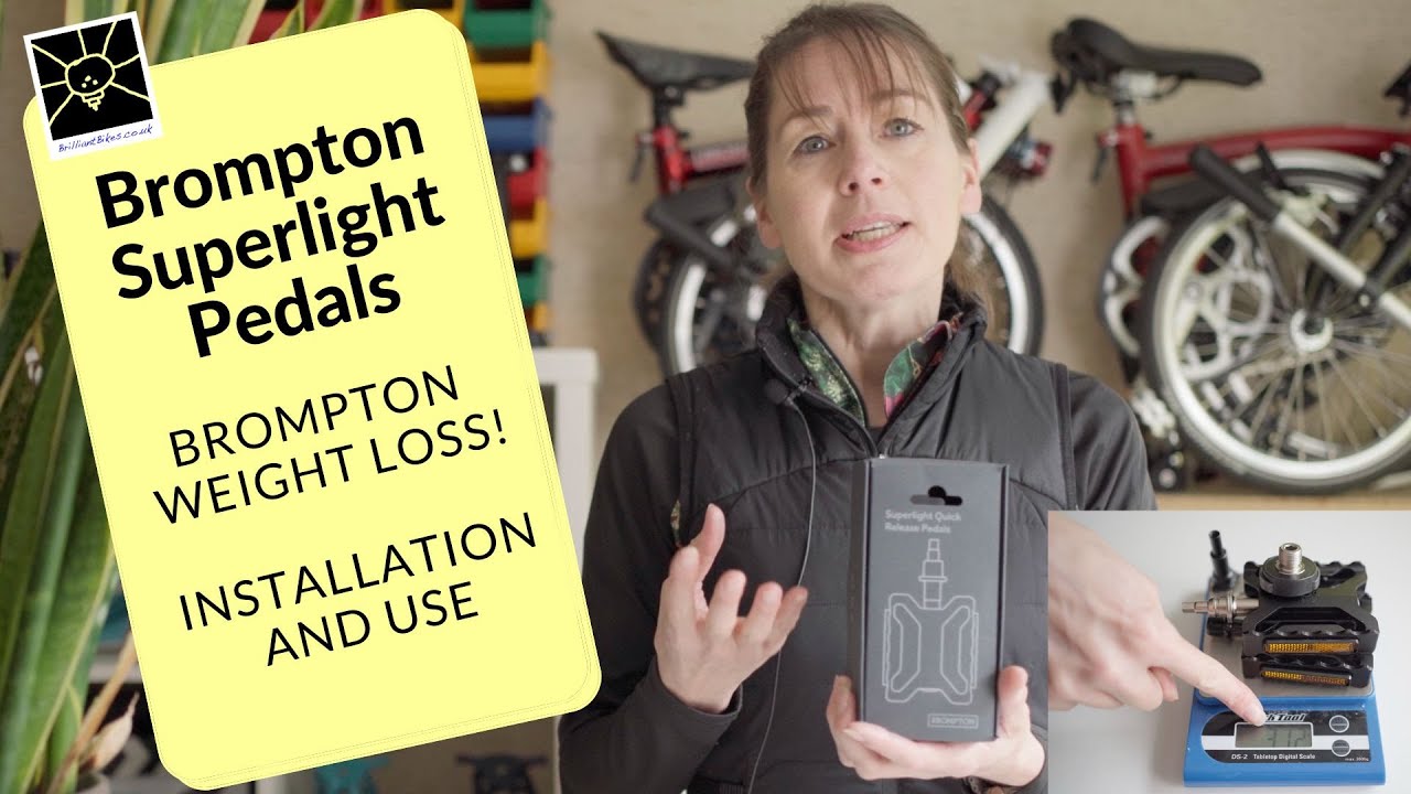 Brompton superlight pedals
