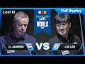 Last 16 Dick JASPERS Vs Choong Bok LEE Sharm El Sheikh World Cup 3 Cushion 2021