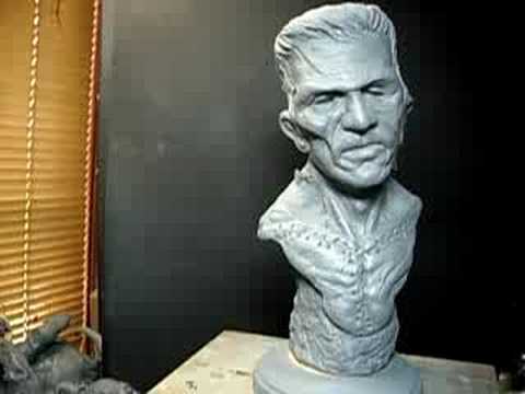My original take on Frankenstein mini bust..... http://www.myspace.com/grantcross
