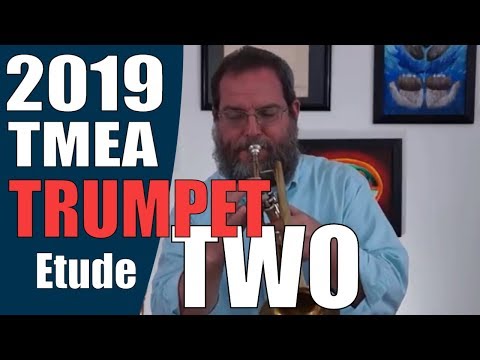 Trumpet Etude 2 - TMEA all-region / all-state