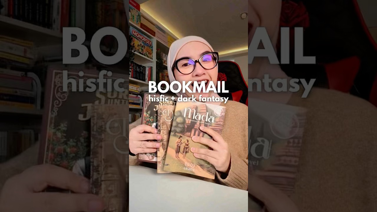 bookmail novel mada, novel surat untuk jenaka, novel komik dorm du #penerbitakad