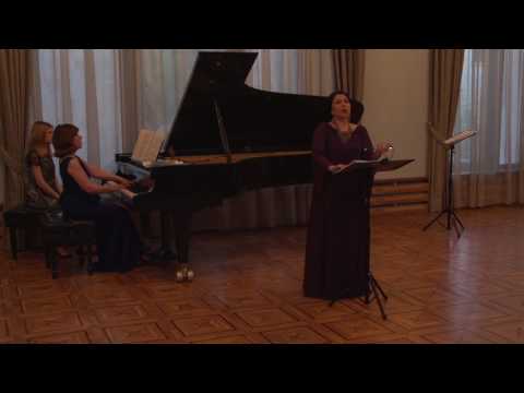 Anna Mayilyan. F. Poulenc (G. Appolinairh)   -  Montparnasse
