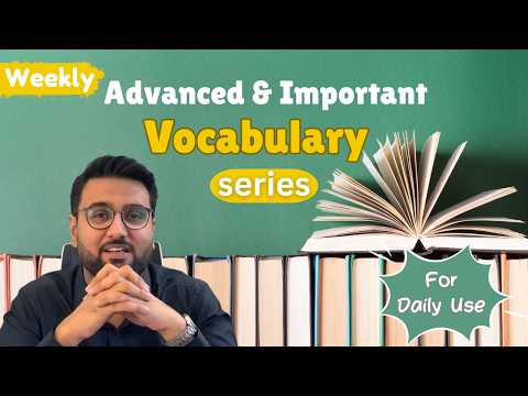Vocabulary Episode 10 | Important Vocabulary for Synonyms Antonyms for All Exams | Vocab for Exams