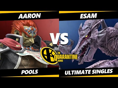 Quarantine Random Major Pools - PG | ESAM Vs. Aaron - SSBU Singles