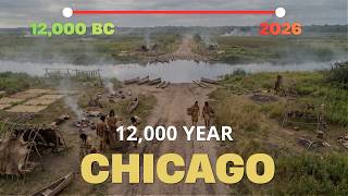 Evolution of CHICAGO | Fixed - Camera Timelapse 12,000 Years in 12 Minutes
