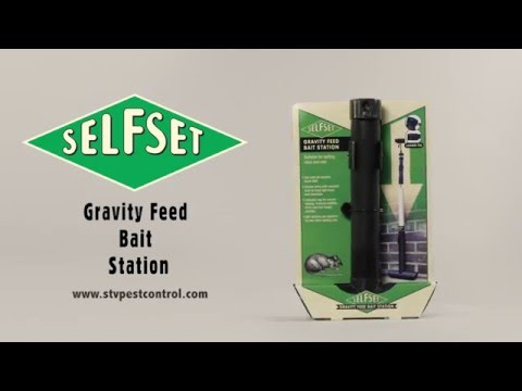 Self Set Gravity Feed Bait Station for Rodent Control (TVS178)