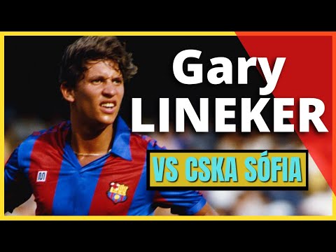 Gary LINEKER (Barcelona) vs CSKA Sófia 1989 - Goal & Highlights