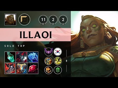 Illaoi Top vs Darius - KR Master Patch 25.13