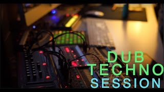 9 MIN Dub Techno Jam session [Korg Volca FM, Sample, Roland TR-8, microKorg, Roland JX-03]