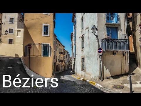 Béziers, France! Walking Tour Through an Ancient City Full of Centuries-Old History | 4K