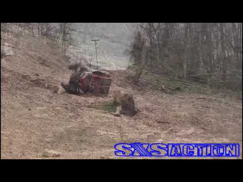 RZR Barrel Rolls Down Suicide Hill  | SXS ACTION