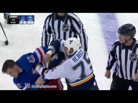 Ryan Reaves vs Dylan McIlrath