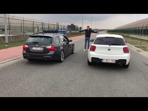 DRAGS - Bmw 325d stage 2 (265pk) vs Bmw 114i stage 2 (245pk)