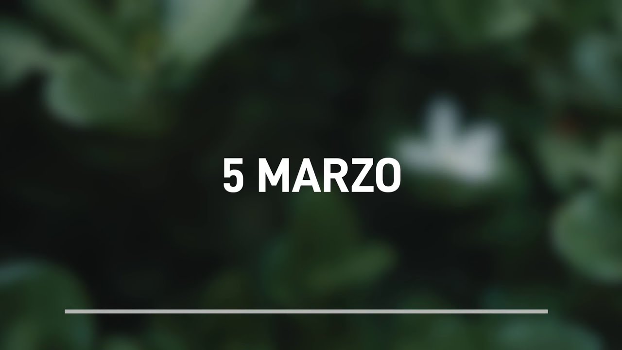 Meditazione Calendario “Parole di Vita” del 05 Marzo 2023