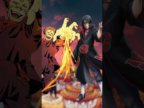 Sukuna Vs Itachi || who is stronger || #naruto #itachi #jjk #sukuna