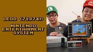 LEGO (71374): Nintendo Entertainment System - Time-Lapse Build