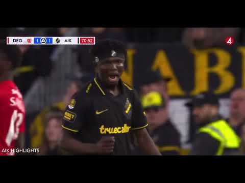 Degerfors IF Idrottsförening 2-1 AIK Allmänna Id...