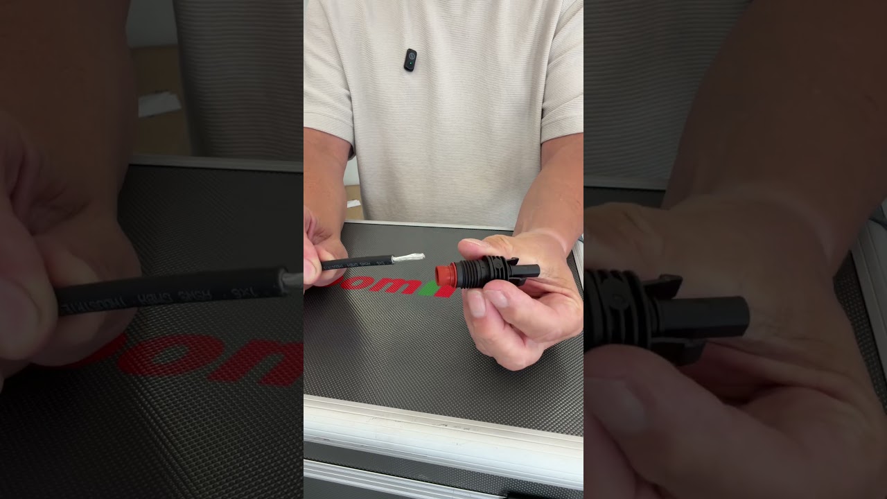 MC4 Stecker ohne crimpen