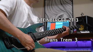 Video thumbnail for I got a new guitar "STEINBERGER ZT-3" by ishrseiji