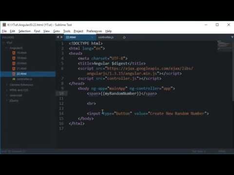 Angularjs Tutorial 22 Scope Digest