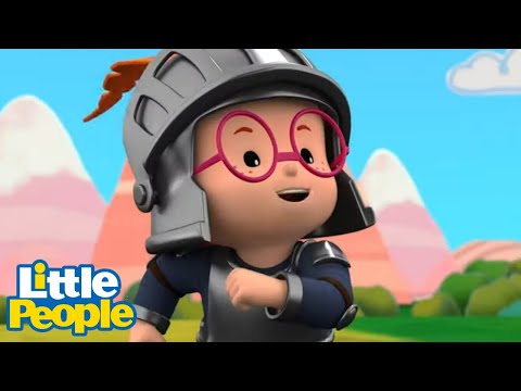 Fisher Price Little People ⭐Dancing Knights ⭐Cartoons for Kids - Kids TV Series, Kingdom Kids Zone - Little People - Fisher Price