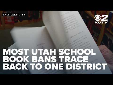 Most Utah school book bans trace back to one district, data shows