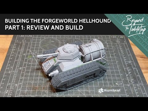 Building the Forgeworld Hellhound. Part 1: Review and Build