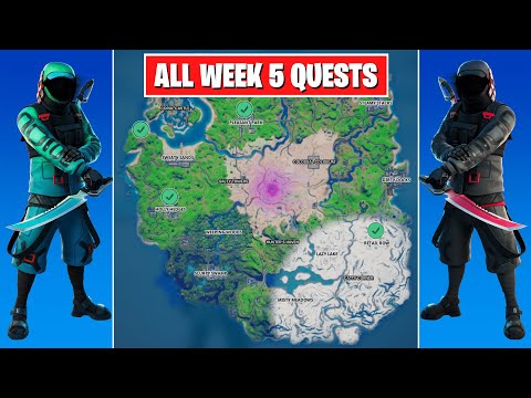All Week 5 Challenges Guide! - Fortnite Chapter 2 Season 5