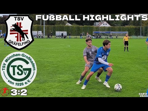 Vital Win - TSV Gräfelfing vs TSV Großhadern - Fußball Highlights